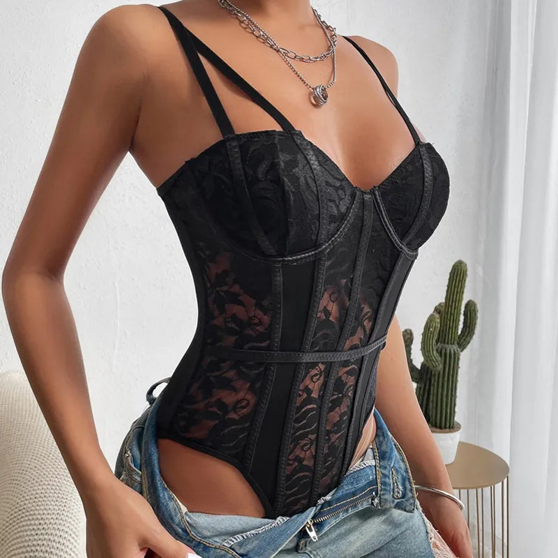 SUSANA - Body Corsé Bordado