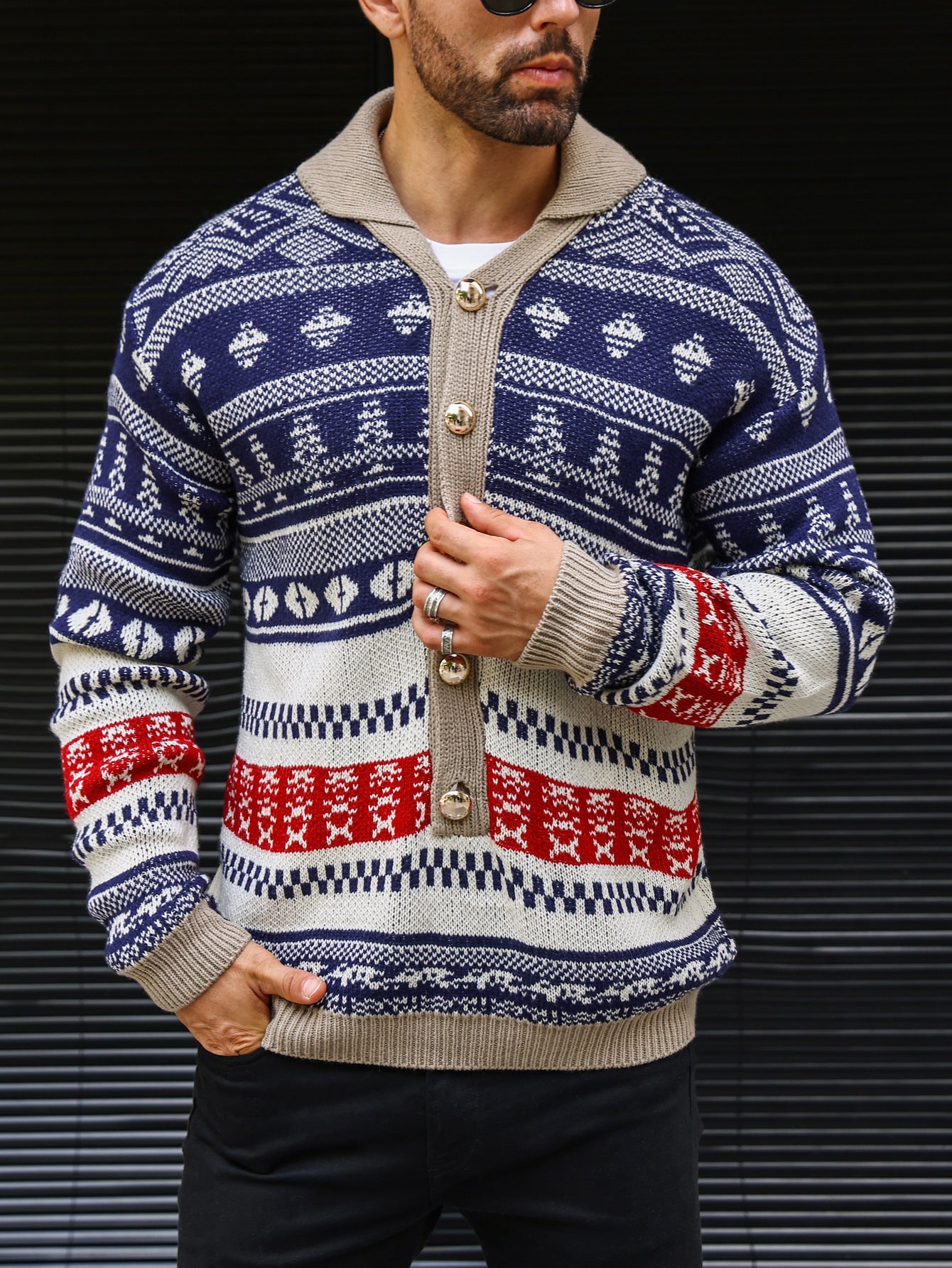 GREY - Jersei de punto para hombre